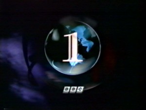 BBC1 globe symbol.